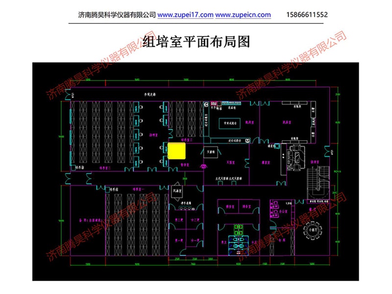 馬拉西亞植物組培室（培養(yǎng)室）凈化設(shè)計(jì)