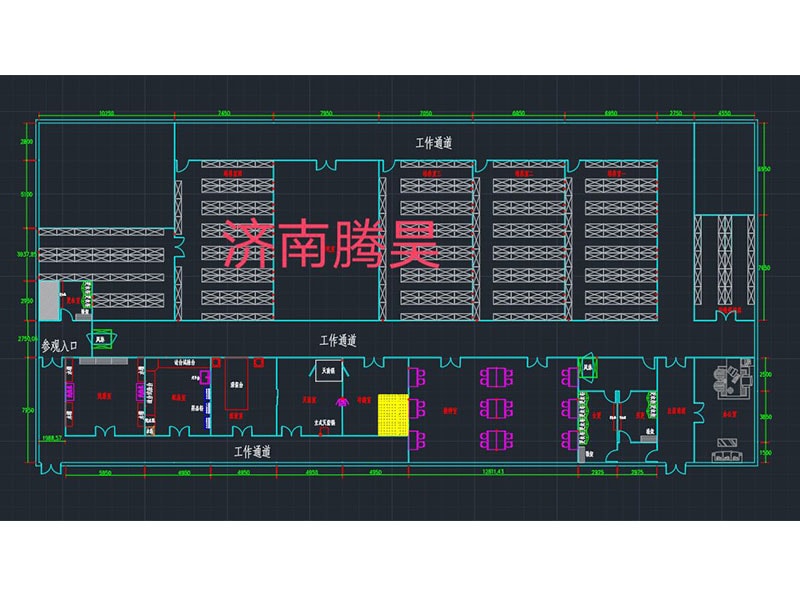陜西西安獼猴桃組培室凈化設(shè)計圖